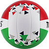 Мяч вол. TORRES BM400, V32015, р.5, синт. кожа (ТПУ), клееный, бут.кам., бело-крас-зелен